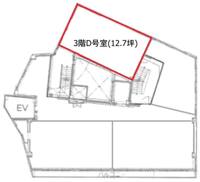 アイ・ケービルD 間取り図