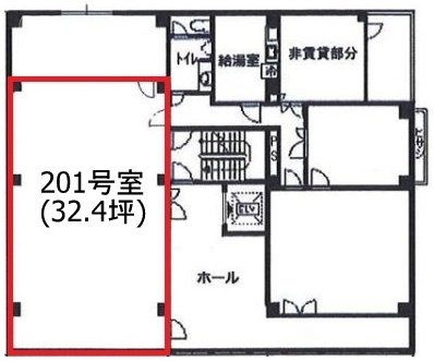 ミサワビル201 間取り図