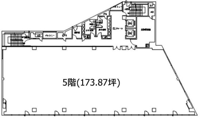 ONEST西五反田スクエア5F 間取り図