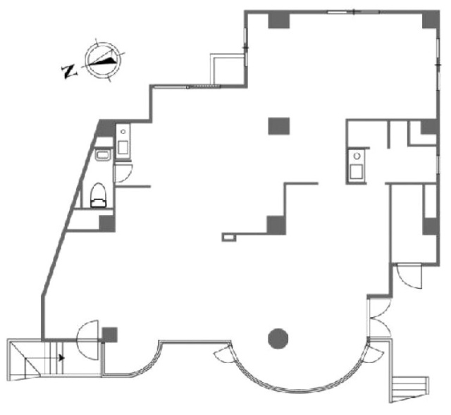 中島ビル2F 間取り図