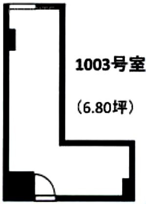 ワコーレ新宿第一ビル1003 間取り図