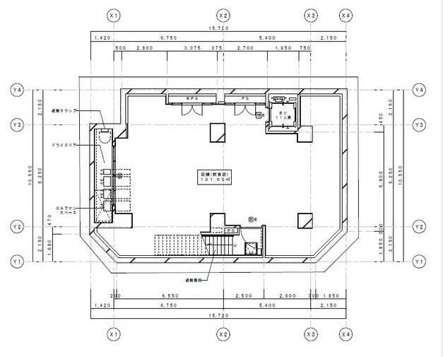 旧第8東京ビルB1F 間取り図