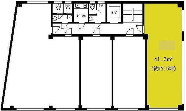 伊藤第二ビル301 間取り図