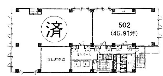 丸多屋ビル502 間取り図