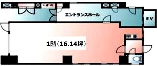 OSKビル1F 間取り図