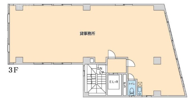 ブルックライズ東京3F 間取り図