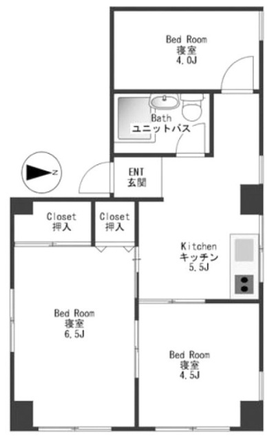 斉藤ビル302 間取り図
