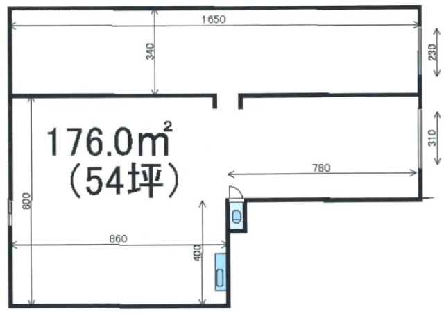 近藤倉庫ビル1F 間取り図