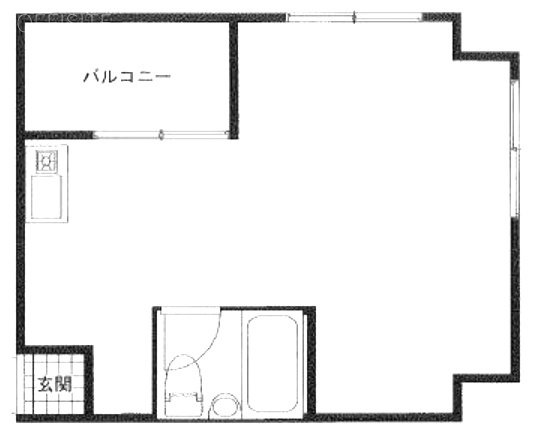 並木橋マンション701 間取り図
