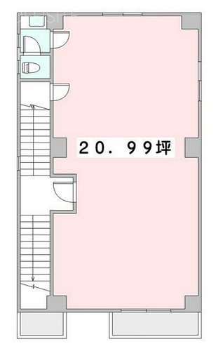 竹谷ビル2F 間取り図