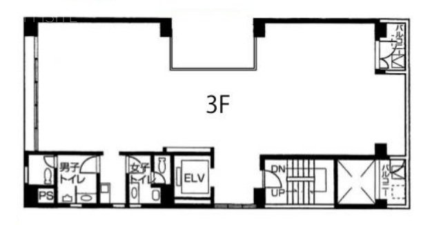 平安ビル3F 間取り図