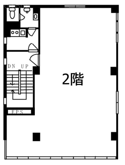 栗原ビル2F 間取り図