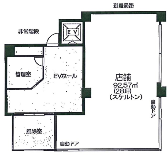 マリンクス・タワー1F 間取り図