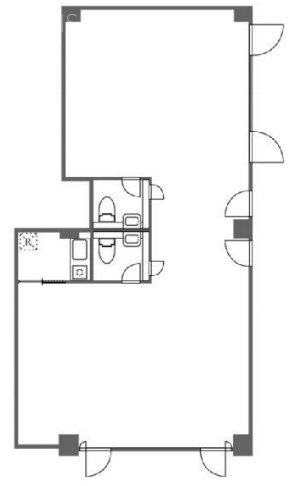 エルオフィス神宮前3-4 間取り図