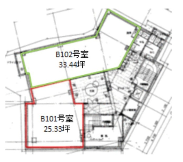 本郷MKビルB101 間取り図