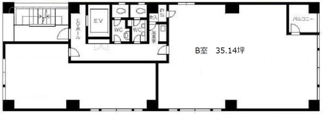 岡安ビルB 間取り図