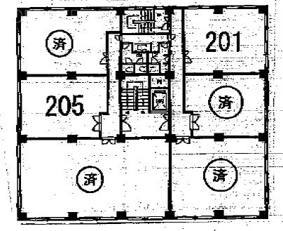 井上3号館ビル201 間取り図