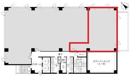 本厚木トーセイビルⅡビル604 間取り図