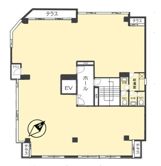 金子ビル3F 間取り図