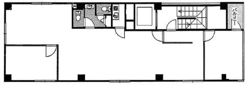 大鐵ビル4F 間取り図