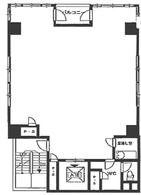 新橋ユタカビル6F 間取り図
