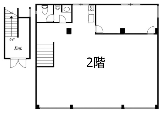 代田3丁目事務所2F 間取り図