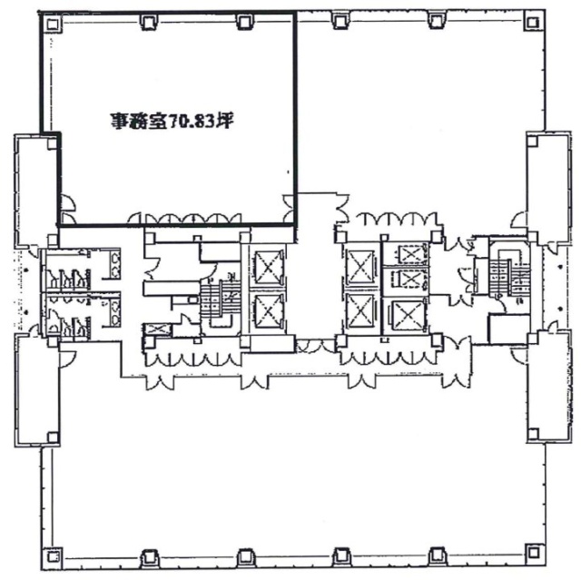 ピアシティ芝浦ビル北東 間取り図