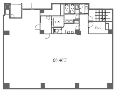 サリュートビル901 間取り図