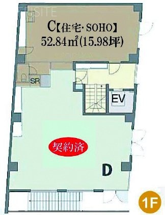 Y.C 表参道ビルC 間取り図