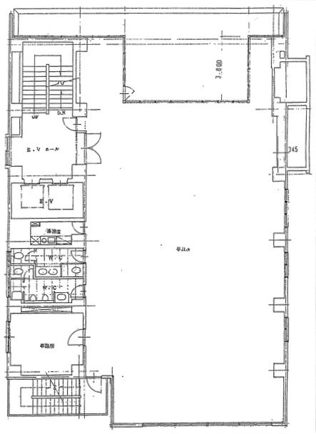 No.R浅草田原町2F 間取り図