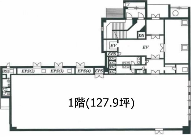 住友不動産芝公園タワー1F 間取り図