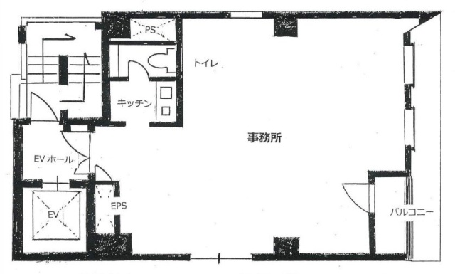 ヤマシタ芝大門ビル5F 間取り図