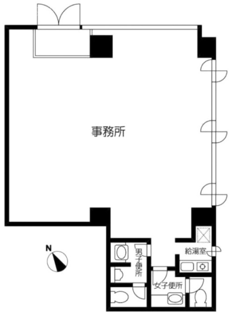 東建シティハイツ鶴見中央102 間取り図