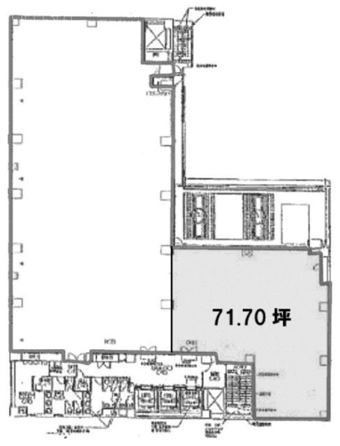 四谷メディカルビル502 間取り図