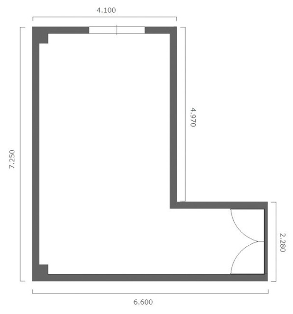 成城ピアッツァB2 間取り図