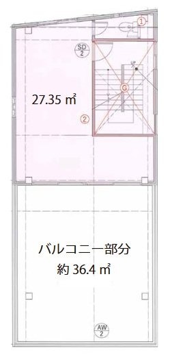 ダイアンクレスト4F 間取り図