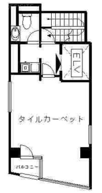 銀座第1ビル6F 間取り図