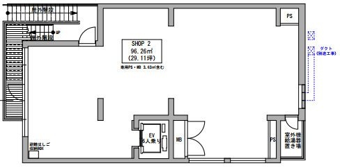 Terrace Tachikawa2F 間取り図