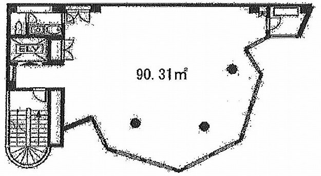 belle恵比寿2F 間取り図