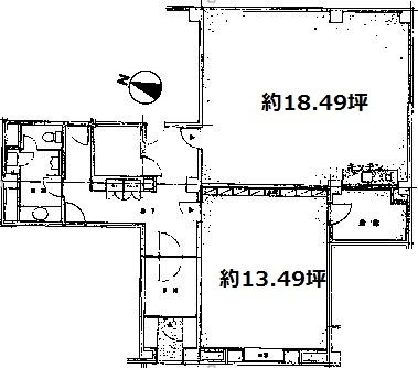 2414ビル1F 間取り図