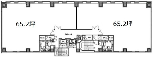 日本橋セントラルスクエア2F 間取り図