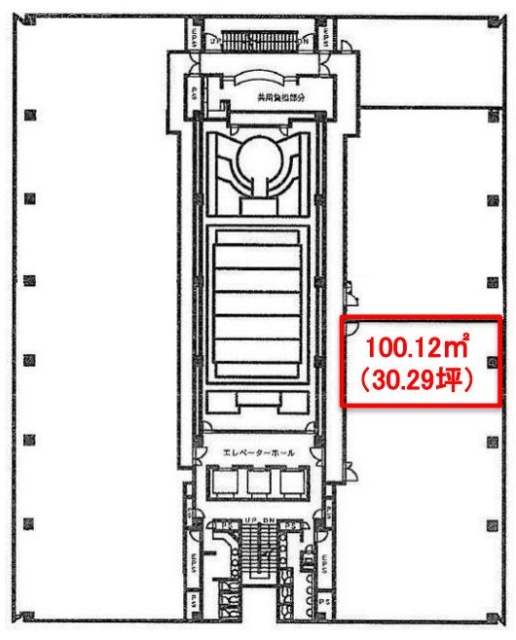 N&Fビル14F 間取り図