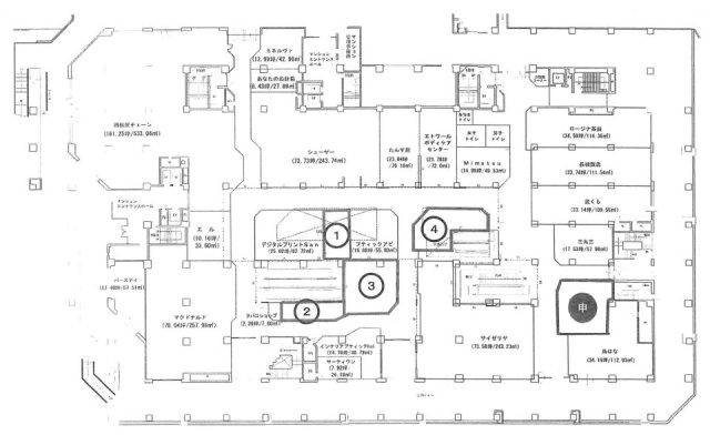 ザ・スクエア2 間取り図