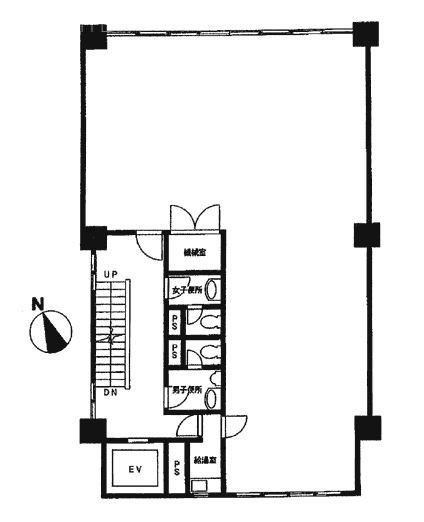 宝国ビル2F 間取り図