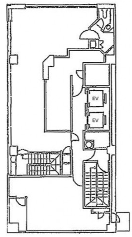 第一生命銀座フォリー2F 間取り図