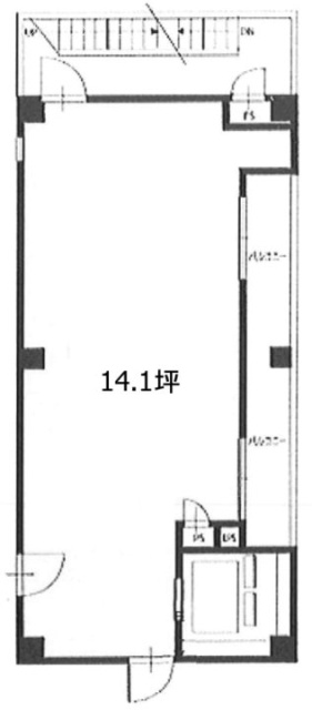 フジビル4F 間取り図