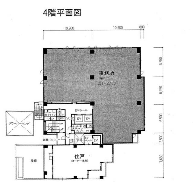 ツインヒルズ茗荷谷401 間取り図