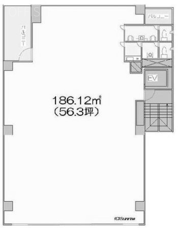 第25SYビル8F 間取り図