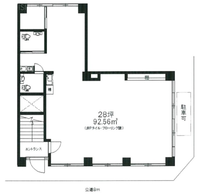 メイキンビル1F 間取り図