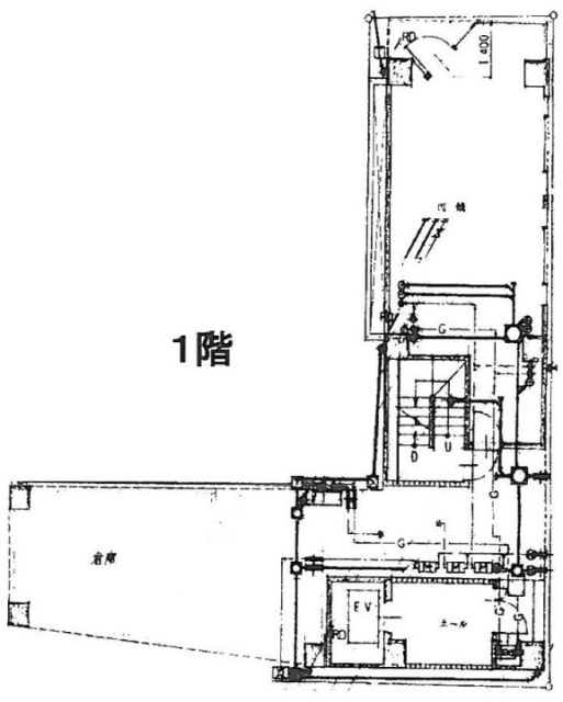 御徒町K1ビル1F 間取り図